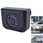 Solar Powered Car Ventilator Window Solar Exhaust Radiator Fan, Window Windshield Auto Air Vent Cooling Fan System Cooler