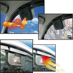Solar Powered Car Ventilator Window Solar Exhaust Radiator Fan, Window Windshield Auto Air Vent Cooling Fan System Cooler