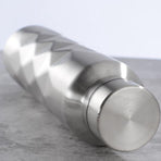 5X 1000Ml Single-Wall Stainless Steel Water Bottle Gym Sport Bottles Portable Beer Drink Bottle