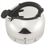 60 Minute Counting Teapot Shaped Kitchen Cooking Alarm Clock Timer Mechanical