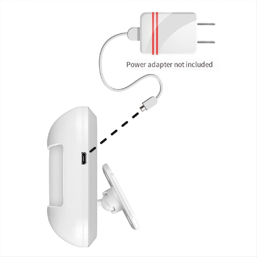 3pcs Enhanced Wireless PIR Motion Sensor Alarm Detector 433MHz