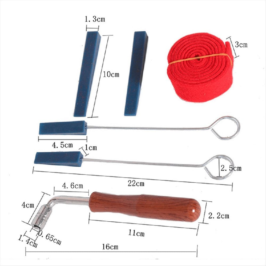 Professional Piano Tuning Kit, Tuner Hammer Mute , Lever Tools