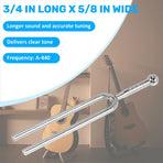 A Tuning Fork - "A" 440 Hz with Soft Shell Case