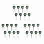 24 Pack Foam Floral Handle Bouquet Holder Flower Bouquet Holder for Flower Arrangement Wedding Bouquet Supplies