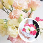 24 Pack Foam Floral Handle Bouquet Holder Flower Bouquet Holder for Flower Arrangement Wedding Bouquet Supplies