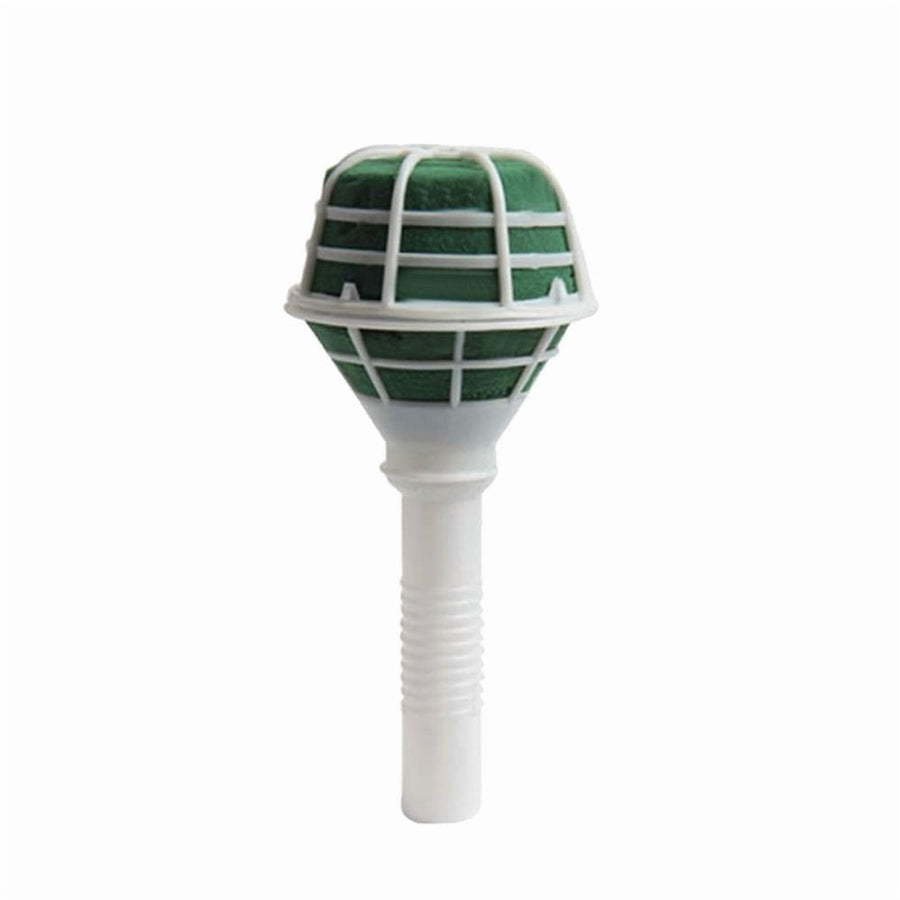 24 Pack Foam Floral Handle Bouquet Holder Flower Bouquet Holder for Flower Arrangement Wedding Bouquet Supplies