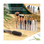 Organizer Acrylic Travel Perfume Holder Beauty Scent Holder 24 Space Clear Tall Organization Container Storage