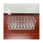 Organizer Acrylic Travel Perfume Holder Beauty Scent Holder 24 Space Clear Tall Organization Container Storage