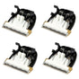 4X Grooming Ceramic Cutter Head Blade 40mm 24 Teeth for Animal Clipper Trimmer