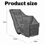 Snow Blower Cover,Snowblower Covers Waterproof Outdoor,Universal Fit Single or Two Stage 33x58x52inch
