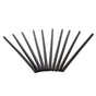 10Pcs Black Glue Sticks High Viscosity Hot Melt Adhesive for DIY Wood Plastic Paper