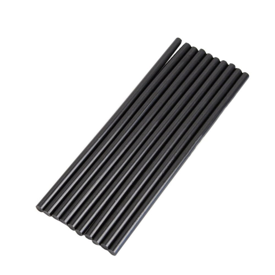 10Pcs Black Glue Sticks High Viscosity Hot Melt Adhesive for DIY Wood Plastic Paper