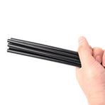 10Pcs Black Glue Sticks High Viscosity Hot Melt Adhesive for DIY Wood Plastic Paper