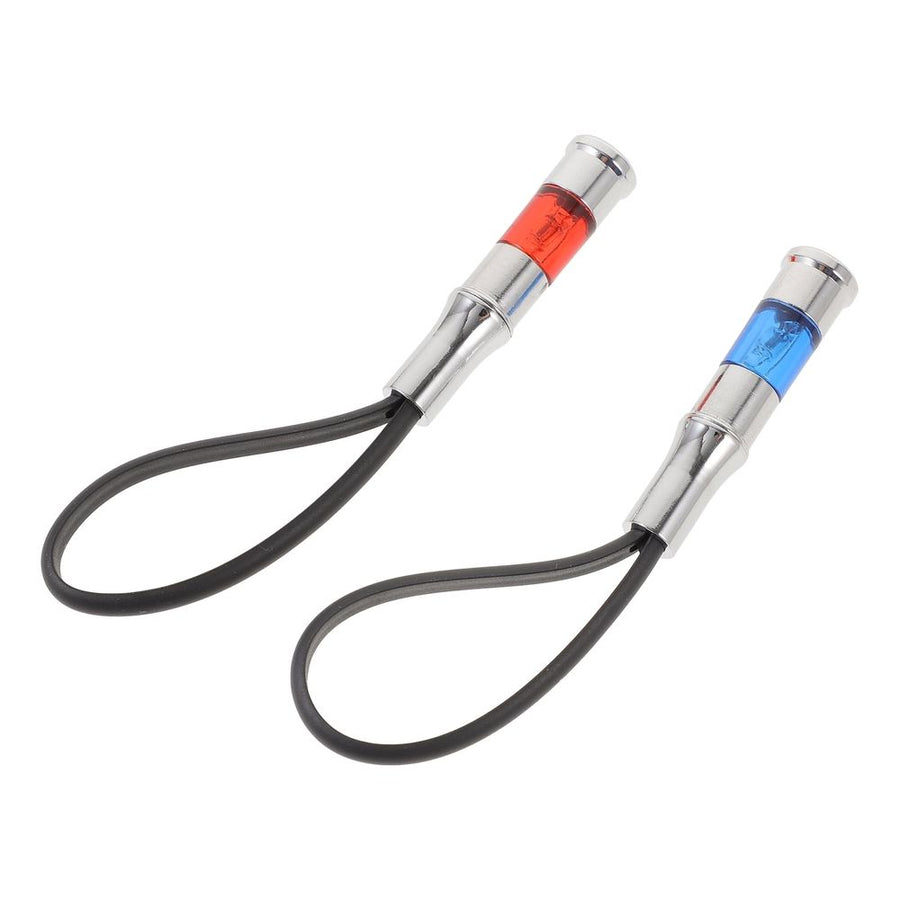 2Pcs Body Static Remover for Cars Silver Metal Anti Static Device