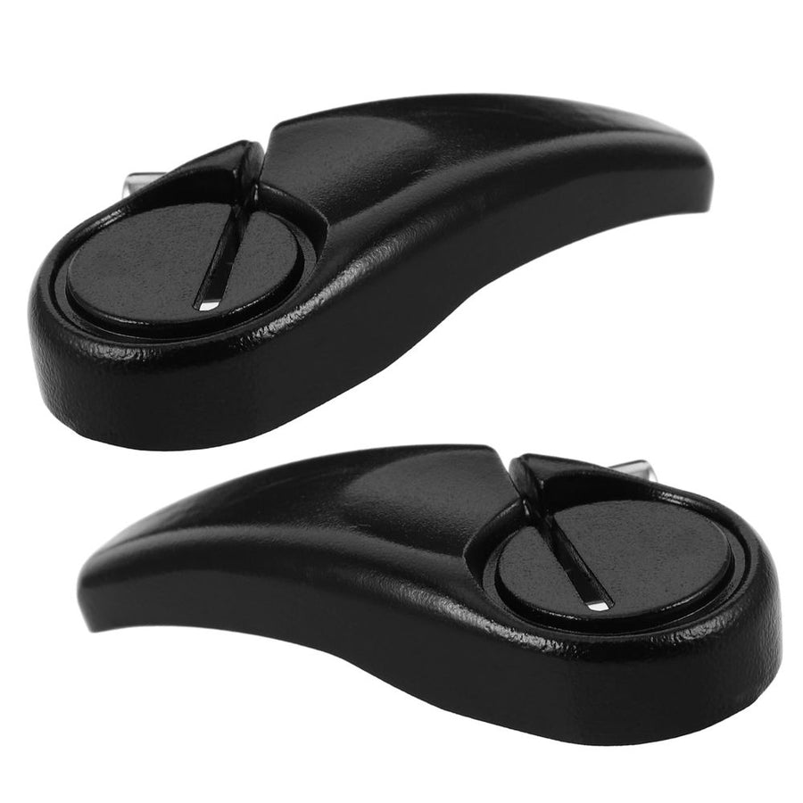 1 Pair Aluminum Alloy Ergonomic Bullhorn Handlebar Ends for Mountain Bikes and Road Cycling Comfort Grip