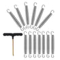 Galvanized Steel Trampoline Springs Replacement Set for Outdoor Trampoline Accessories and