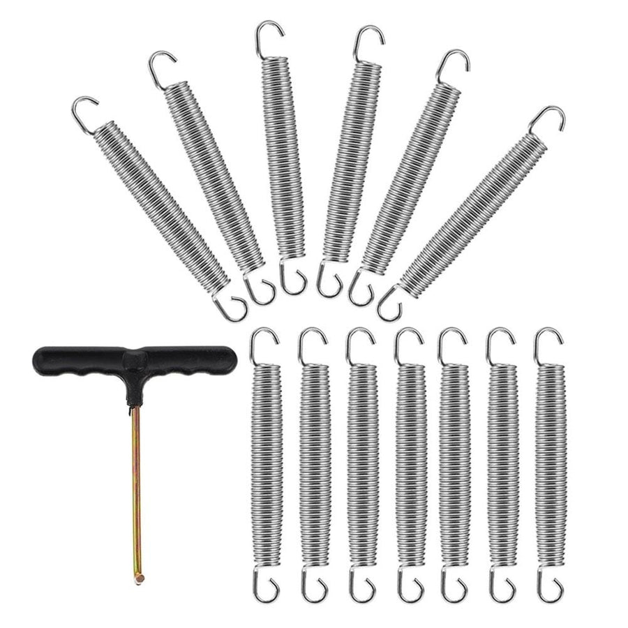 Galvanized Steel Trampoline Springs Replacement Set for Outdoor Trampoline Accessories and