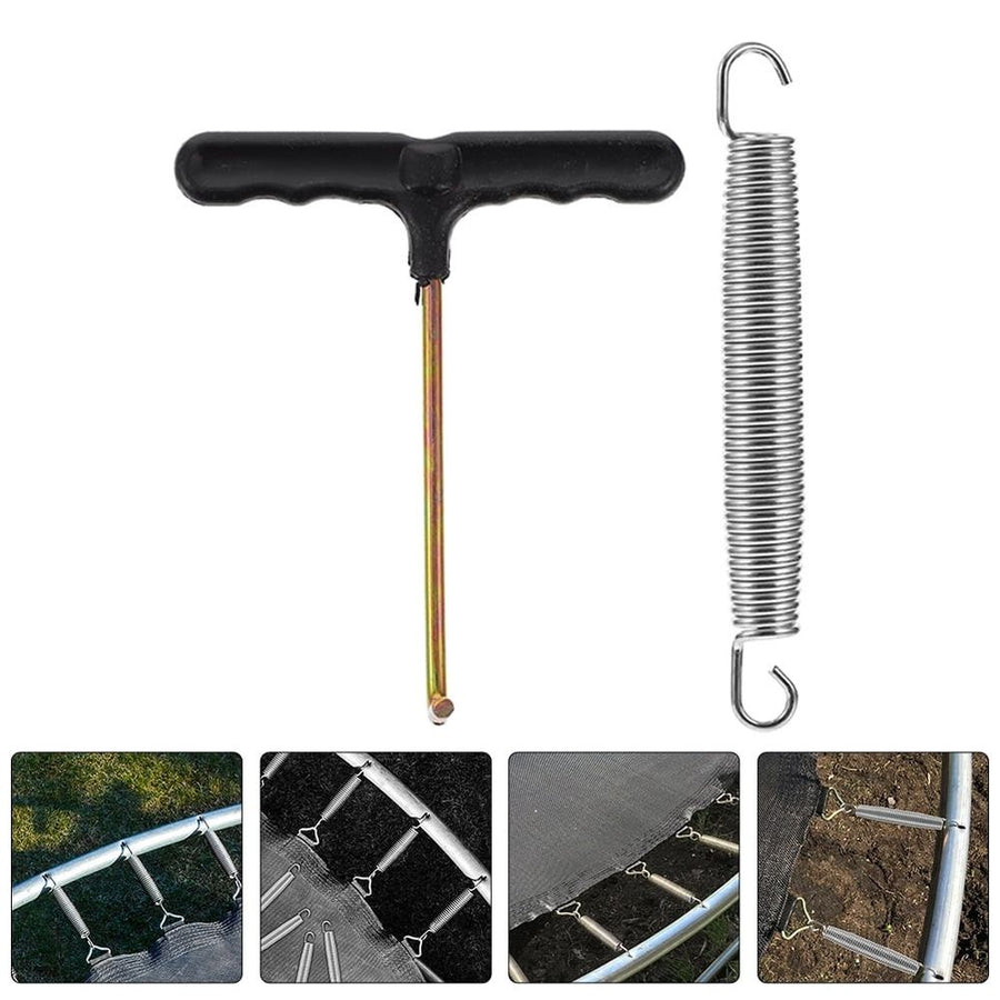 Galvanized Steel Trampoline Springs Replacement Set for Outdoor Trampoline Accessories and
