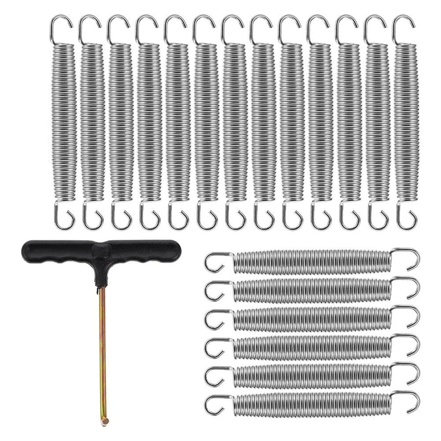 Galvanized Steel Trampoline Springs Replacement Set for Outdoor Trampoline Accessories and