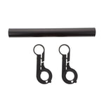 1Set Black Bike Extension Rack Durable Professional Handlebar Bracket