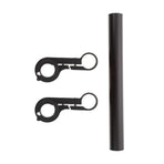 1Set Black Bike Extension Rack Durable Professional Handlebar Bracket