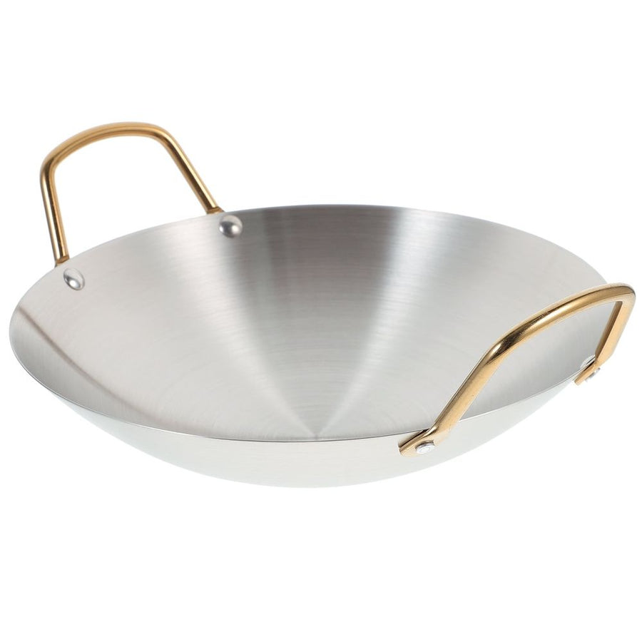 Stainless Steel Nonstick Cooking Pot with Double Handles, Home Kitchen Saucepan for Everyday Use