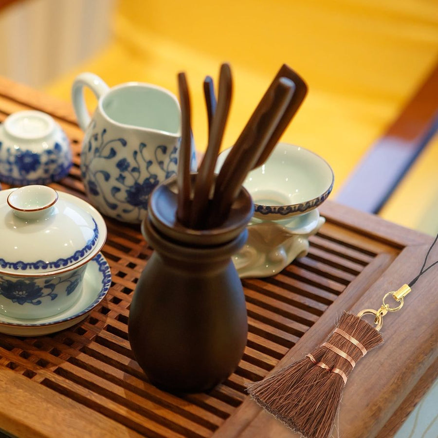 Tea Ceremony Broom for Kitchen Use Ergonomic Design 1Pack