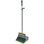 1Set Supple Broom and Dustpan Set for Home Durable and Easy to Use