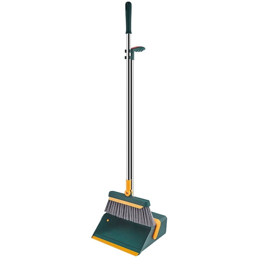 1Set Supple Broom and Dustpan Set for Home Durable and Easy to Use