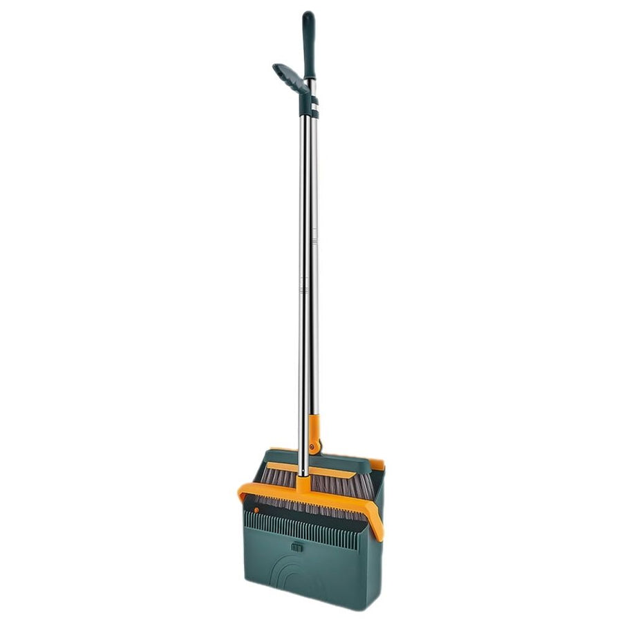 1Set Supple Broom and Dustpan Set for Home Durable and Easy to Use
