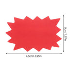 Writable Price Stickers Multi Color for Garage Sale Attractive Design