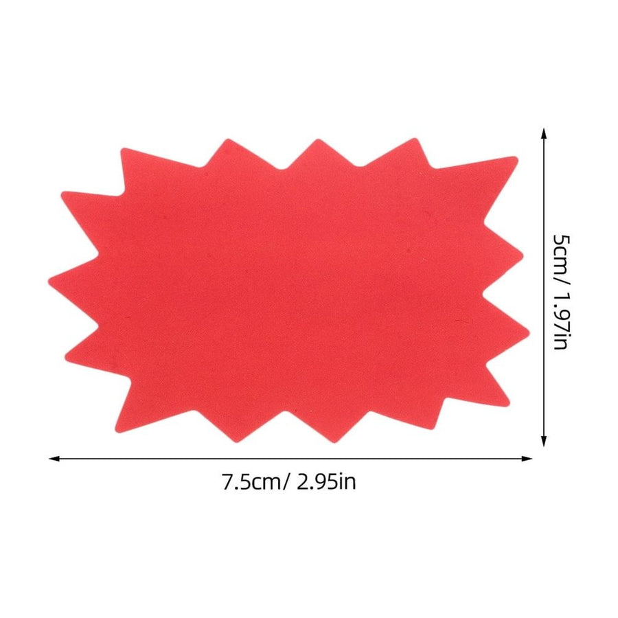 Writable Price Stickers Multi Color for Garage Sale Attractive Design