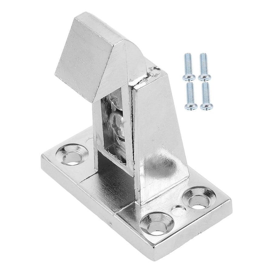 Adjustable Freezer Latch Hook in Plated Zinc Alloy for Commercial Refrigerators, 1 Set and Secure