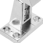 Adjustable Freezer Latch Hook in Plated Zinc Alloy for Commercial Refrigerators, 1 Set and Secure