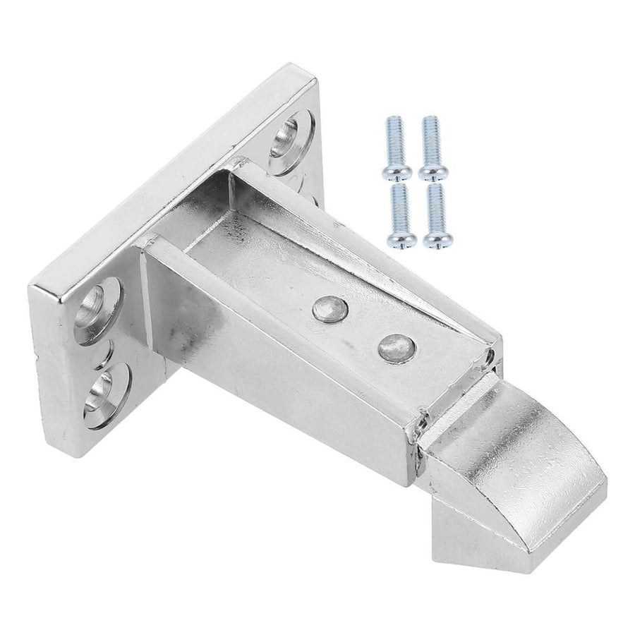 Adjustable Freezer Latch Hook in Plated Zinc Alloy for Commercial Refrigerators, 1 Set and Secure
