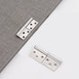 Heavy Duty -Resistant Plated Detachable Iron Door Hinges for Home Use, 1 Pair