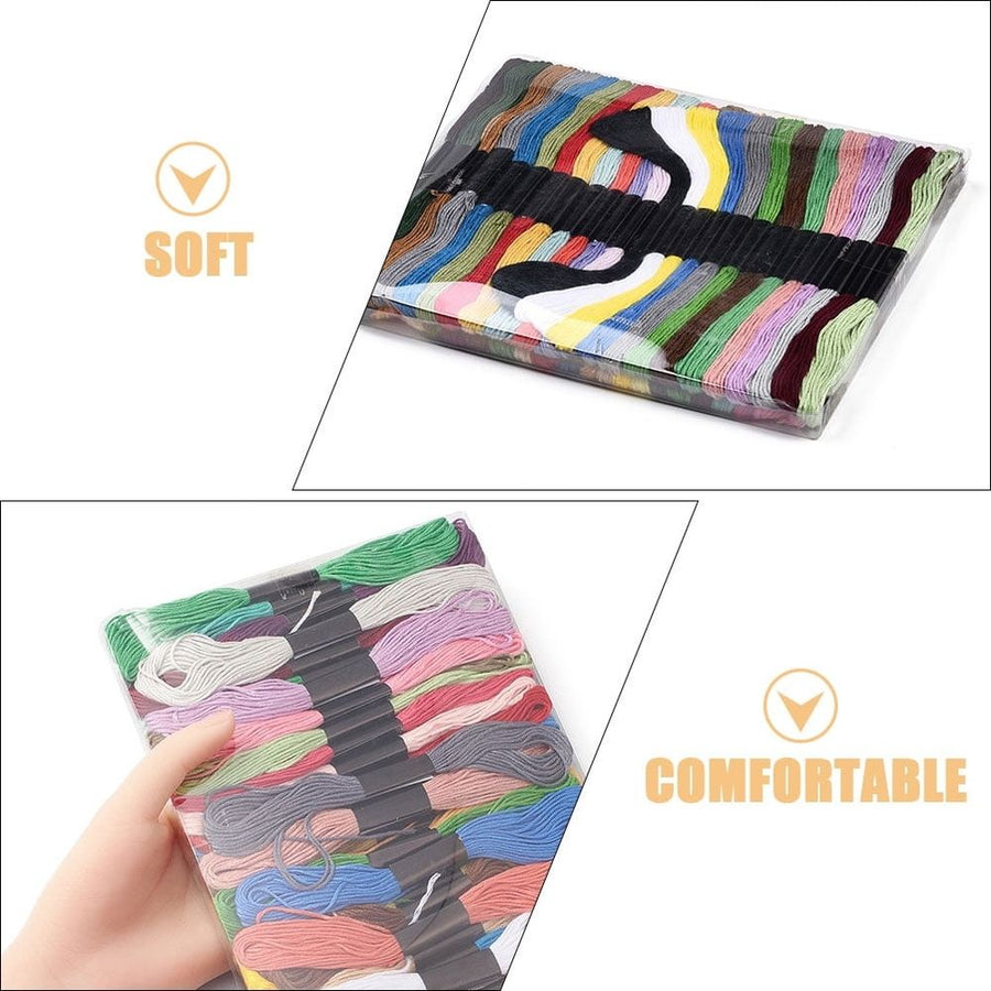 Durable Cotton Embroidery Floss Thread for Sewing and Crafting