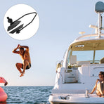1Pc Black Outboard Motor Flusher Accessory for Marine Boat Engine Maintenance