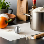 Creative Egg Shaped Pepper Shaker Rustproof for Kitchen Supplies
