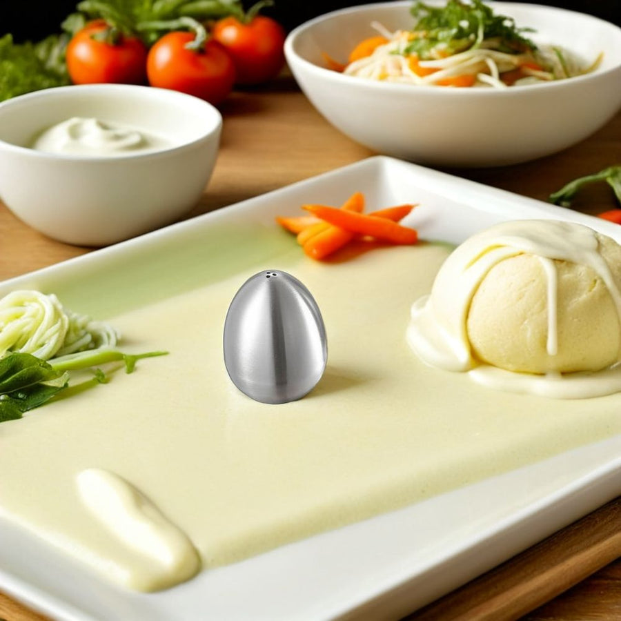Creative Egg Shaped Pepper Shaker Rustproof for Kitchen Supplies