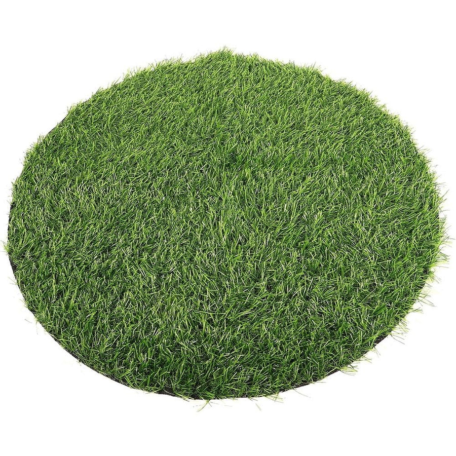 Smooth Green Artificial Grass Table Mat for Dining Room and Home Use