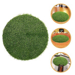 Smooth Green Artificial Grass Table Mat for Dining Room and Home Use