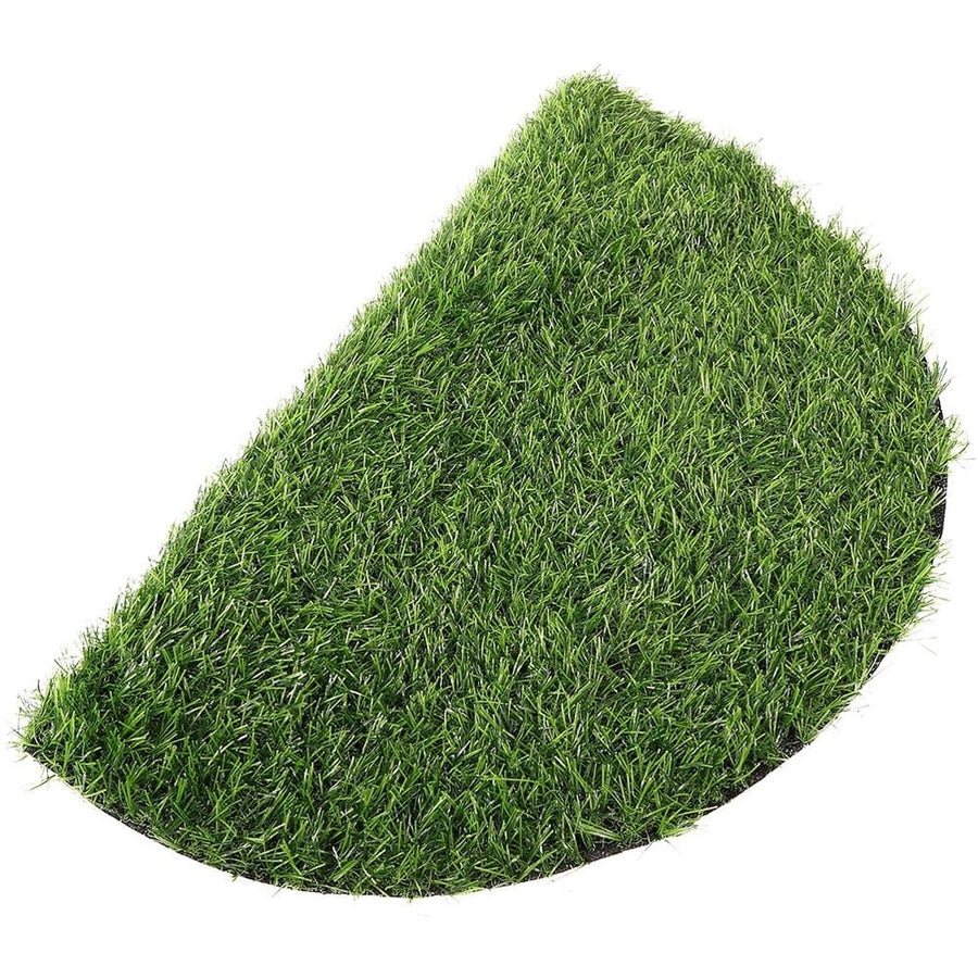 Smooth Green Artificial Grass Table Mat for Dining Room and Home Use