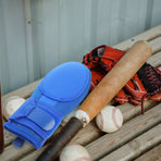 Baseball Sliding Mitt Blue Chlorine Rubber Ok Cloth Durable Comfortable Protection