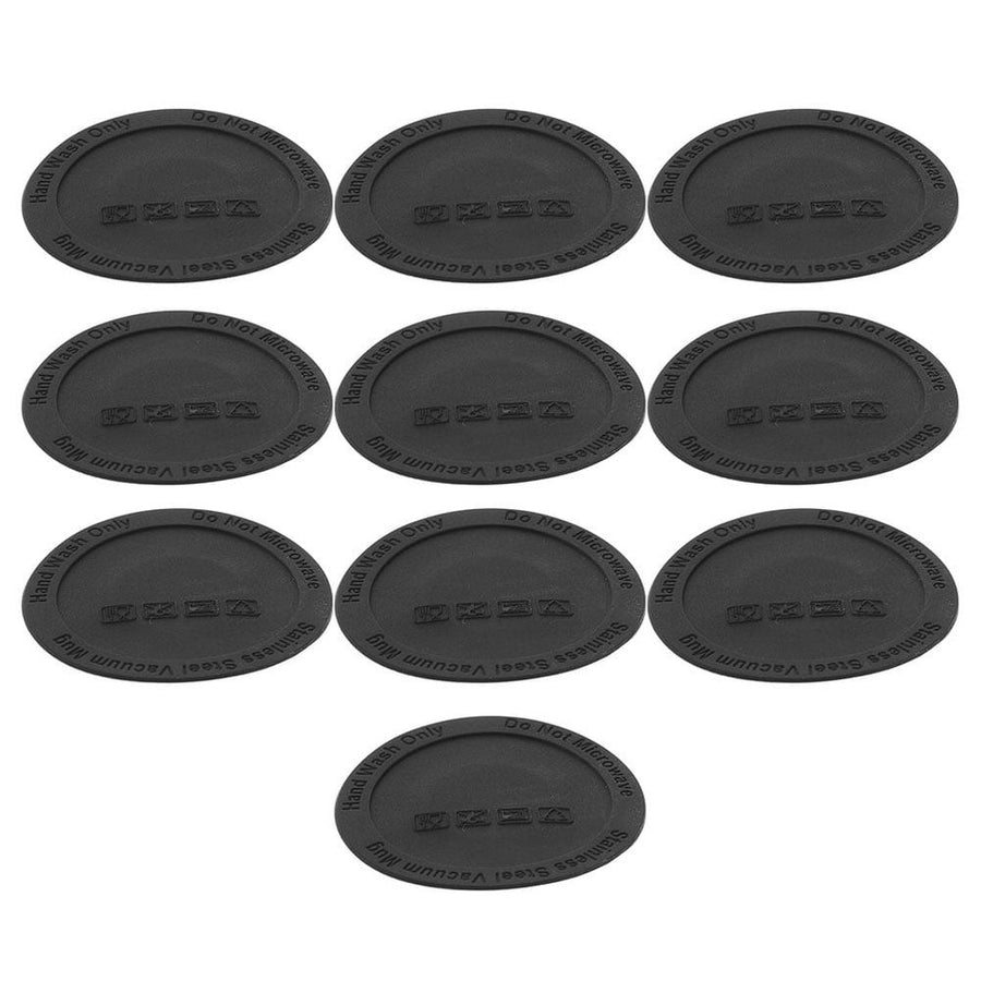 10Pcs Silicone Tumbler Bottom Pads Protective Anti Slip Heat Resistant Bottle Mats for Home