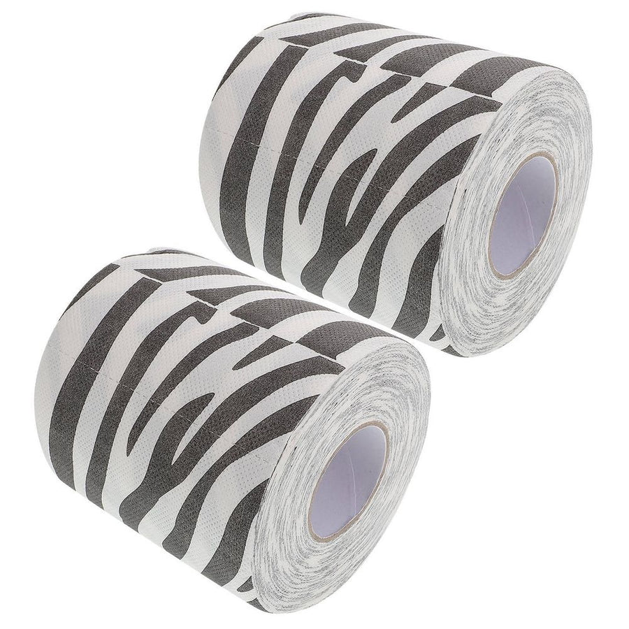2Pcs Zebra Print Toilet Paper Soft Comfortable Bathroom Tissue with Creative Animal Design