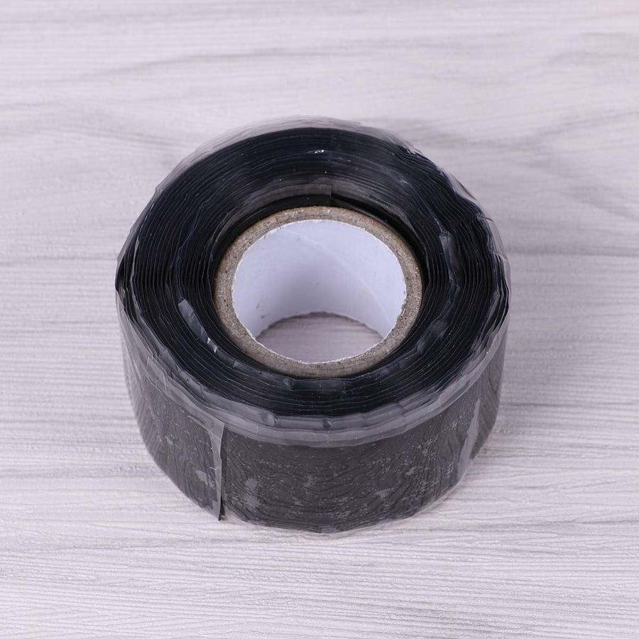 Black Silicone Electrical Tape, Industrial Grade, Moisture Resistant, Insulation, 3 Meters