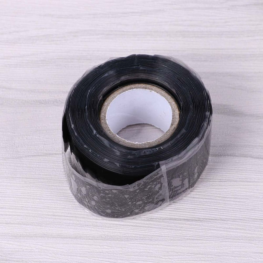 Black Silicone Electrical Tape, Industrial Grade, Moisture Resistant, Insulation, 3 Meters