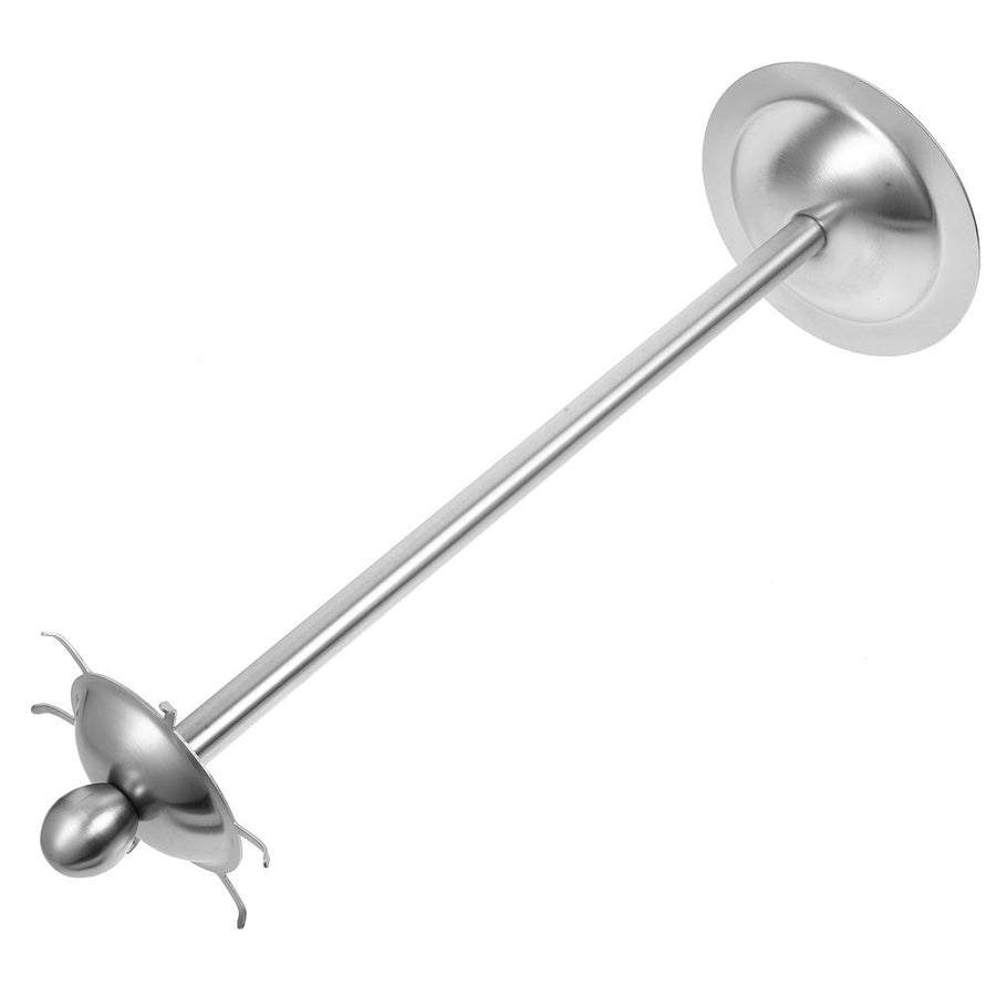 Plated Stainless Steel Spoon Holder Elegant Utensil Stand for Kitchen Storage and Organization