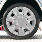 -Plated PP Car Hub Caps, Decorative Wheel Covers, Easy to Install and